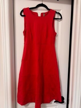 Thyme Maternity Coral Dress